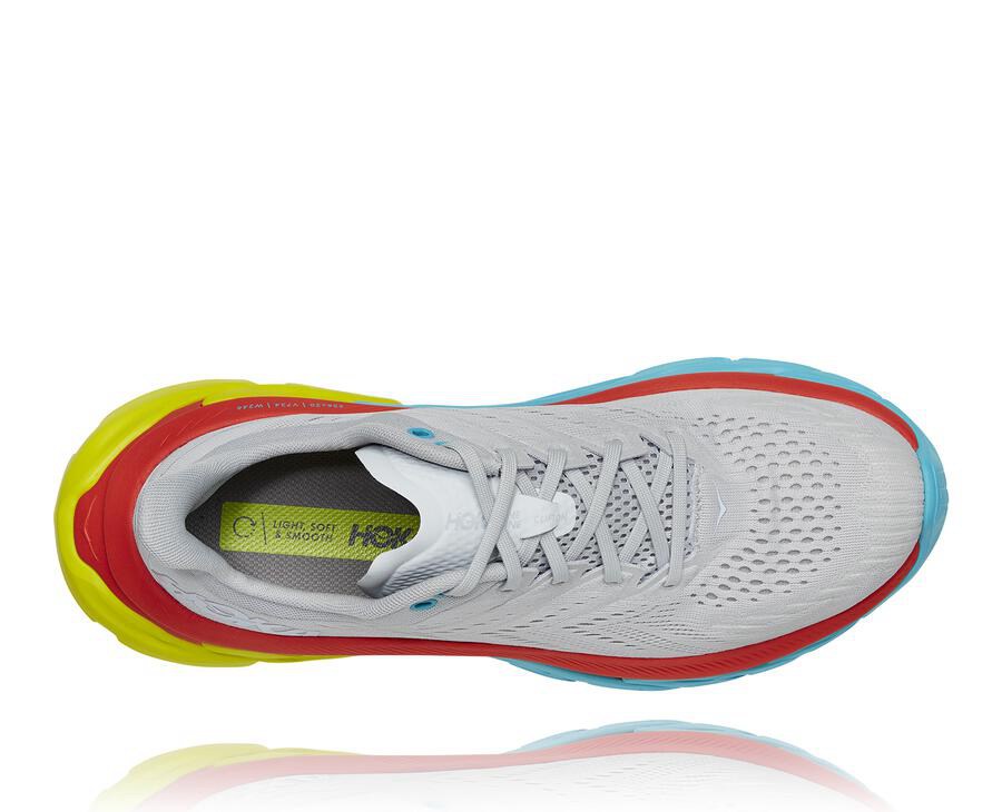 Hoka One One Running Shoes Mens Grey - Clifton Edge - 14923GSOR